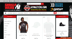 Desktop Screenshot of gymgiyim.com